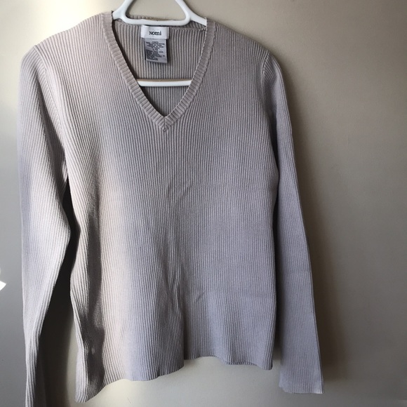 💯Cotton V neck sweater - Picture 4 of 6